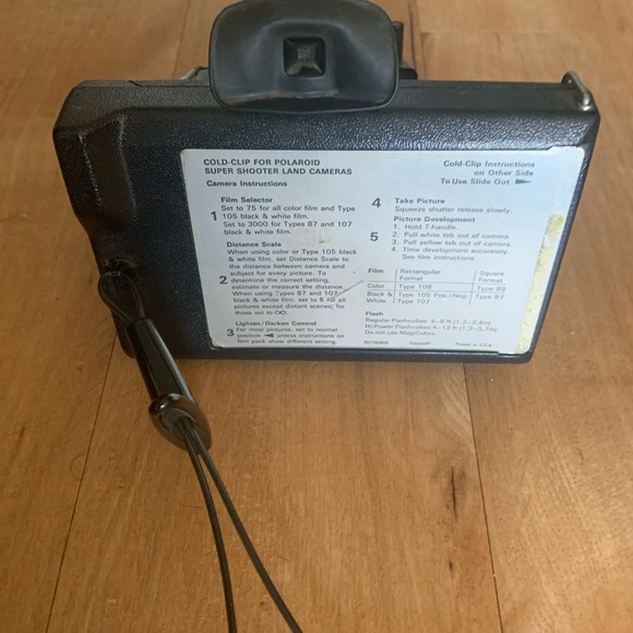 Vintage 1975 Polaroid Super shooter Plus 5.5x 6.75 - Picture 4 of 5